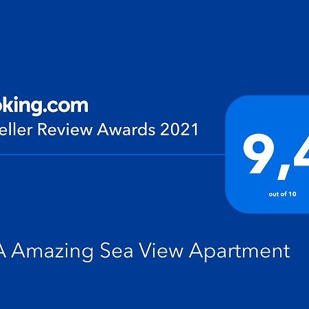 S&A Amazing Sea View Apartment Rhodes City Ngoại thất bức ảnh